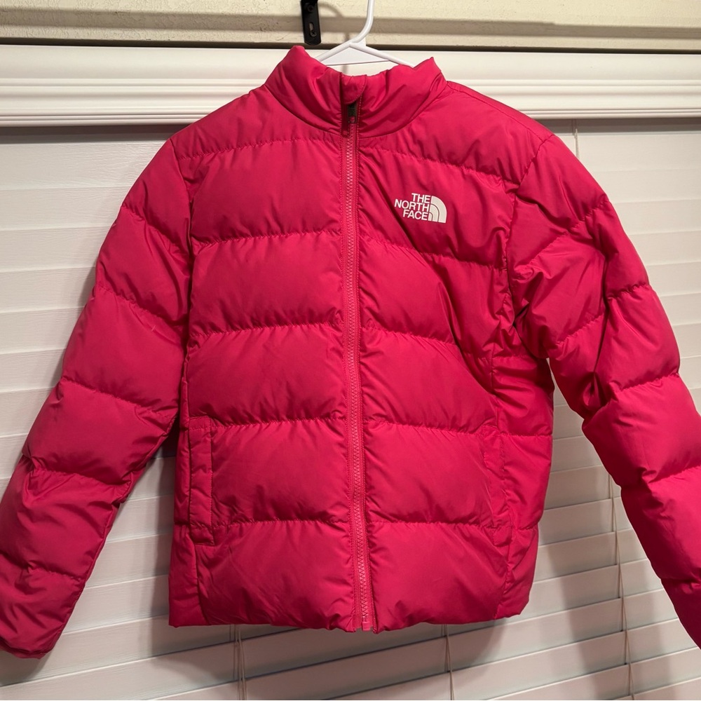 The North Face Kids Pink Puffer Jacket